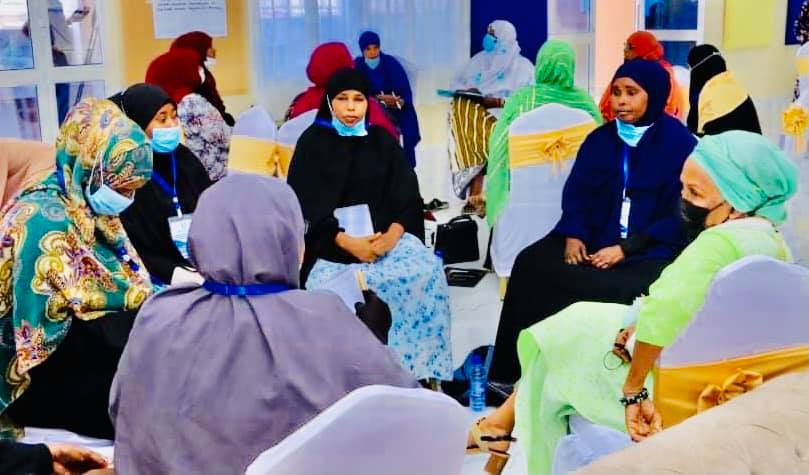 Breakout consultation circles of women leaders during the dialogue